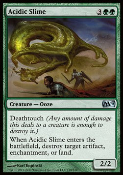 Acidic Slime M13-159 Uncommon Good Englisch Foil