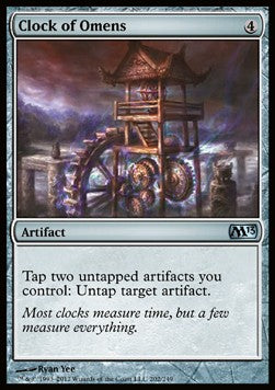 Clock of Omens M13-202 Uncommon Excellent Englisch