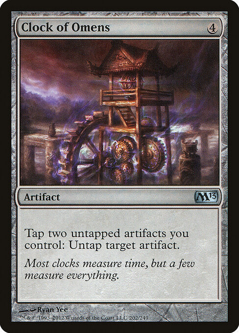 Clock of Omens M13-202 Uncommon Excellent Englisch