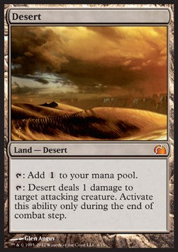 Desert V12-4 Mythic Excellent Englisch Foil