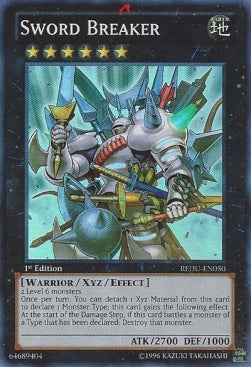 Schwertbrecher REDU-050 Super Rare Light Played Deutsch