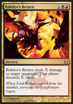 Rakdos' Rückkehr RTR-188 Mythic Excellent Deutsch