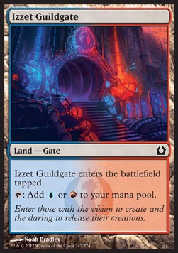 Izzet-Gildeneingang RTR-242 Common Excellent Deutsch Foil