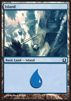 Insel (V.5) RTR-259 Land Excellent Deutsch Foil