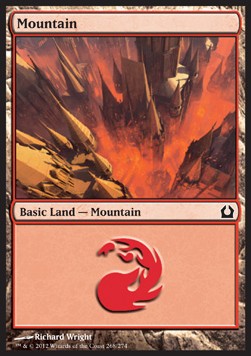 Gebirge (V.4) RTR-268 Land Good Deutsch Foil