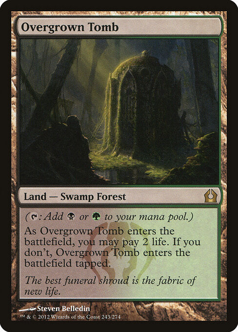 Overgrown Tomb RTR-243 Rare Poor Englisch