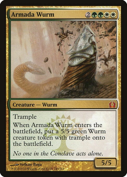 Armadawurm RTR-143 Mythic Excellent Englisch