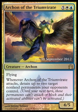 Archon des Triumvirats GDC- Rare Light Played Deutsch Foil