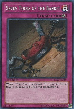 Sieben Werkzeuge des Banditen LCYW-DE089 Secret Rare Excellent Deutsch 1. Auflage
