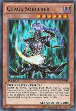 Chaos Hexer LCYW-DE248 Super Rare Light Played Deutsch 1. Auflage