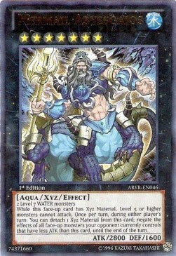 Nixenrüstung  Abyssgaios (V.1) ABYR-046 Ultra Rare Excellent Deutsch