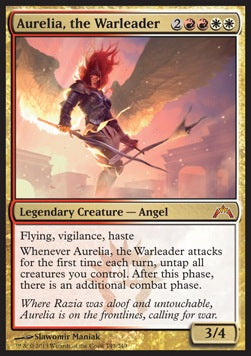 Kriegsführerin Aurelia GTC-143 Mythic Excellent Englisch