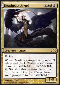 Todespakt-Engel GTC-153 Mythic Excellent Englisch