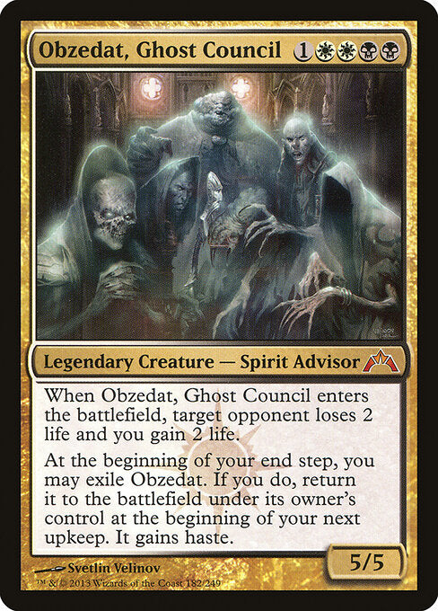 Obzedat, der Rat der Geister GTC-182 Mythic Excellent Englisch