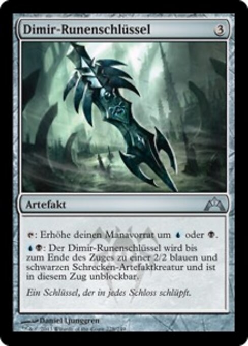 Dimir-Runenschlüssel GTC-228 Uncommon Good Deutsch