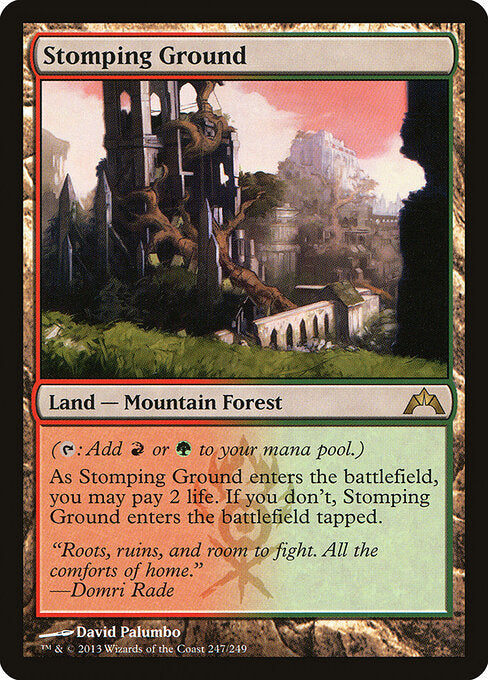 Stomping Ground GTC-247 Rare Excellent Englisch