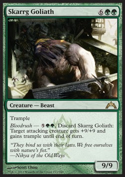 Skarrg Goliath GTC-133 Rare Played Englisch