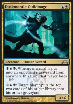 Duskmantle Guildmage GTC-158 Uncommon Light Played Englisch