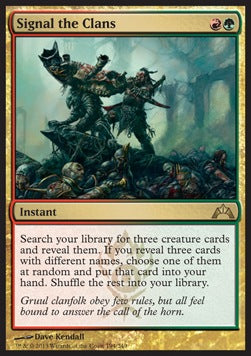 Signal the Clans GTC-194 Rare Excellent Englisch Foil