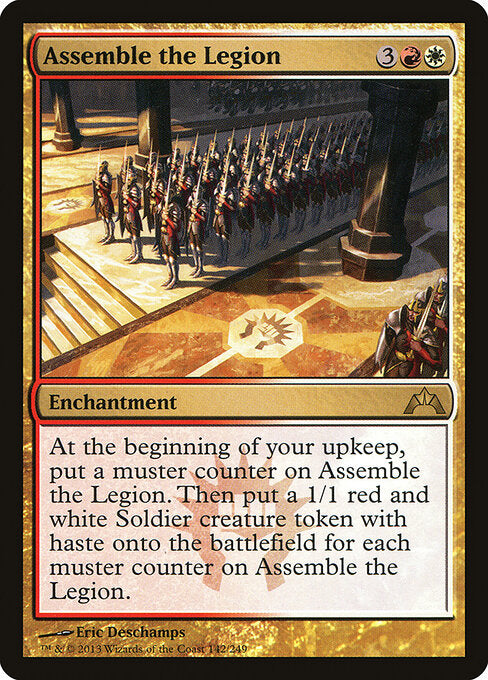 Assemble the Legion GTC-142 Rare Good Englisch
