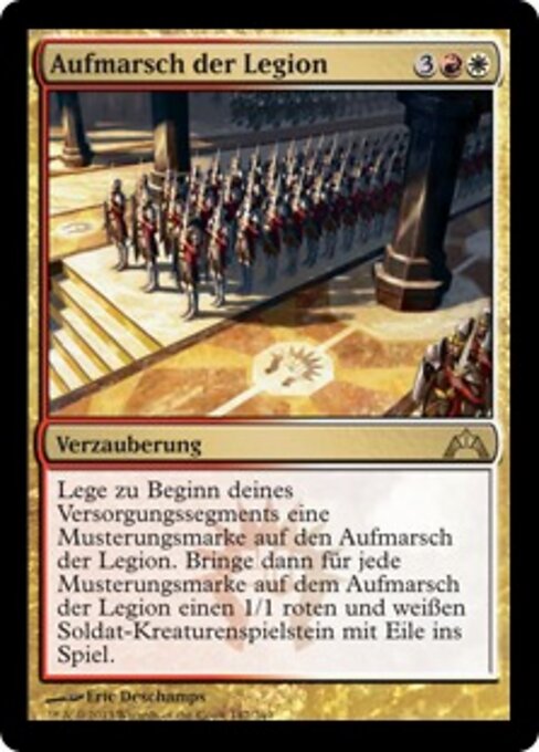 Aufmarsch der Legion GTC-142 Rare Good Deutsch