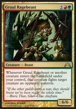 Gruul Ragebeast GTC-170 Rare Excellent Englisch