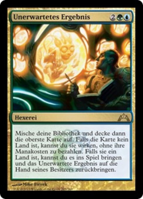 Unerwartetes Ergebnis GTC-203 Rare Excellent Deutsch