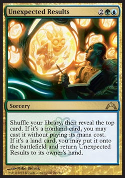 Unexpected Results GTC-203 Rare Excellent Englisch Foil