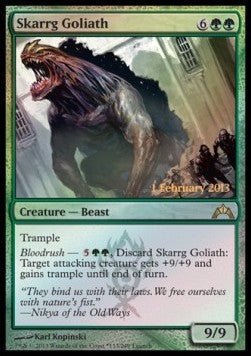 Skarrg-Goliath REL- Rare Good Deutsch Foil