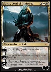 Sorin, Fürst von Innistrad DDK-1 Mythic Excellent Englisch Foil