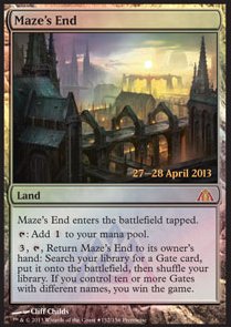 Ende des Labyrinths GDC- Mythic Good Deutsch Foil