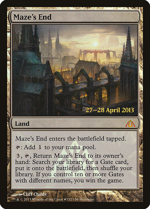 Ende des Labyrinths GDC- Mythic Good Deutsch Foil