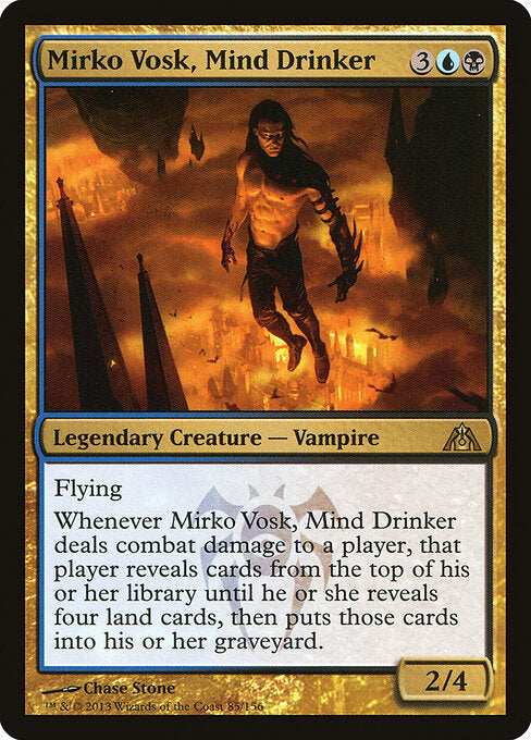 Mirko Vosk, Mind Drinker DGM-85 Rare Excellent Englisch