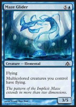 Labyrinth-Gleiter DGM-13 Common Excellent Englisch Foil
