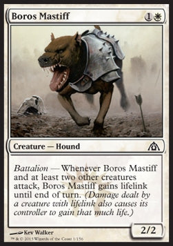 Boros-Mastiff DGM-1 Common Excellent Englisch Foil