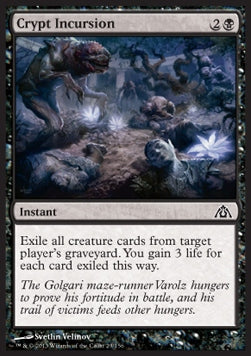 Crypt Incursion DGM-23 Common Excellent Englisch