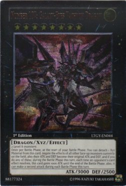 Nummer 107: Galaxieaugen-Tachyonendrache LTGY-DE044 Ultimate Rare Poor Deutsch