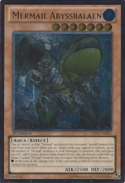 Nixenrüstung Abyssbalaen LTGY-DE083 Ultimate Rare Excellent Deutsch