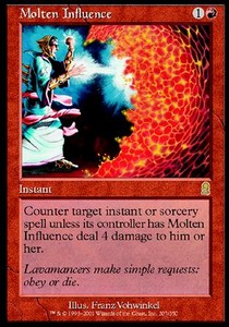 Molten Influence ODY-207 Rare Played Englisch