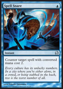 Spell Snare MMA-64 Uncommon Good Englisch Foil
