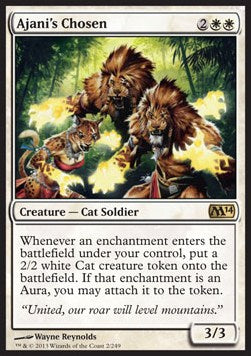 Ajanis Auserwählte M14-2 Rare Excellent Englisch Foil