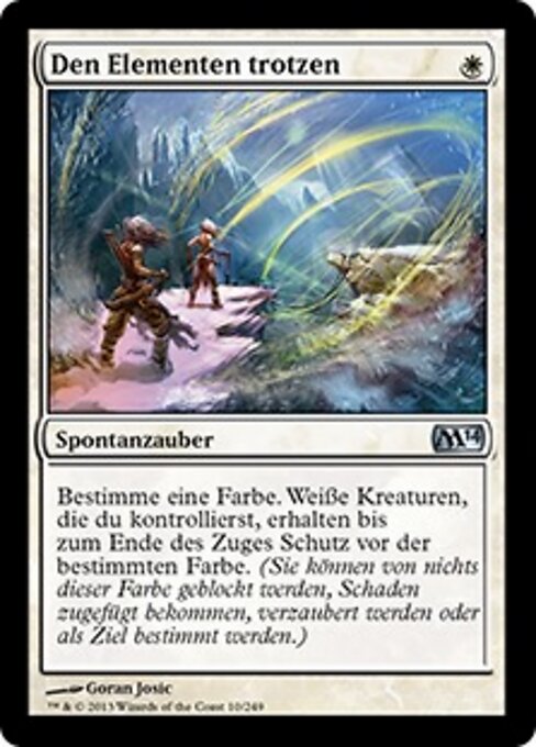 Den Elementen trotzen M14-10 Uncommon Played Deutsch