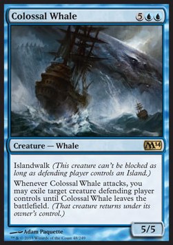 Colossal Whale M14-48 Rare Excellent Englisch Foil