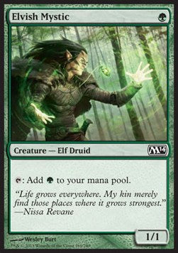 Elvish Mystic M14-169 Common Excellent Englisch