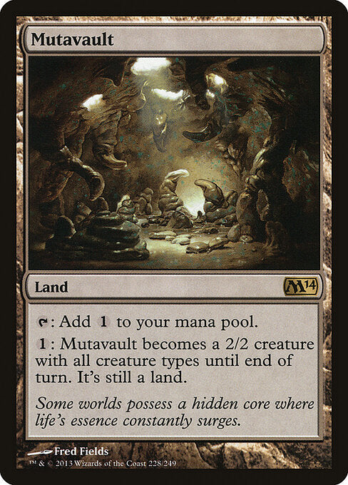 Mutavault M14-228 Rare Excellent Englisch