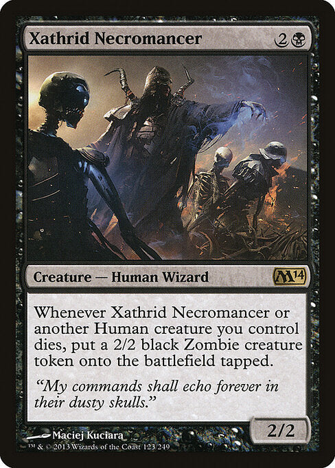 Xathrid Necromancer M14-123 Rare Good Englisch