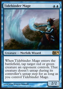 Tidebinder Mage M14-73 Rare Light Played Englisch