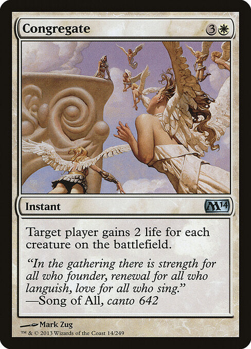 Congregate M14-14 Uncommon Excellent Englisch