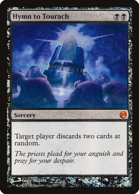 Hymn to Tourach V13-3 Mythic Near Mint Englisch Foil
