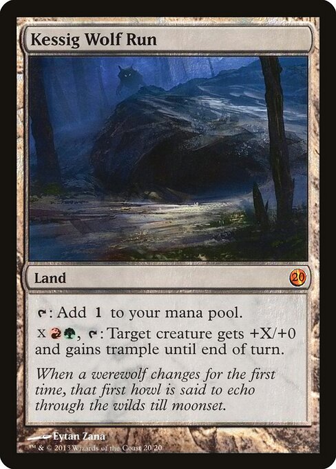 Kessig Wolf Run V13-20 Mythic Excellent Englisch Foil